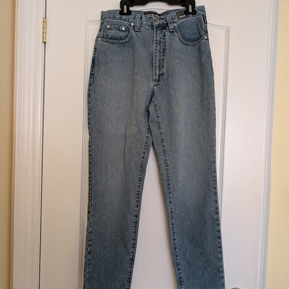 Versace Jeans Couture Denim with Black Leather Patch - Picture 7 of 15